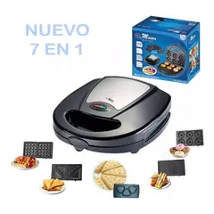 PREMIER - Waflera Sandwichera 7 en 1 Electromaster 1000 Watts
