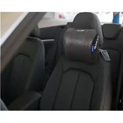 SPARCO - ALMOHADILLA CERVICAL ERGONOMICA CON MEMORIA NEGRO