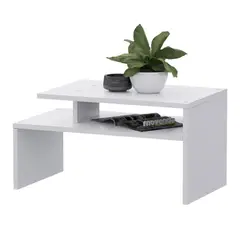 MOVENDA - Mesa de Centro Alamanda Blanco