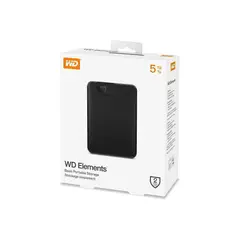 WESTERN DIGITAL - DISCO DURO EXTERNO 5 TB ELEMENTS