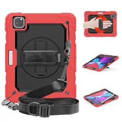 GENERICO - Case IPAD Pro 11 - 1°/2°/ 3° Generacion 2021 2020 2018 Funda - Rojo