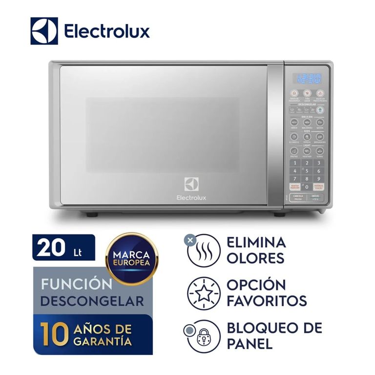 Horno Microondas 20 Litros Electrolux - EMDO20S2GSRUG