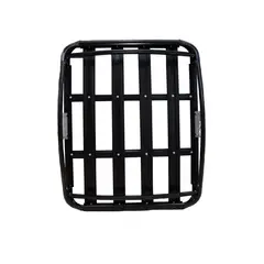 GENERICO - PARRILLA 4X4 127CM PLANA ALUMINIO NEGRO PORTAEQUIPAJEBARRA