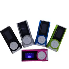GENERICO - Mini reproductor de música Mp3 USB con tarjeta de pantalla