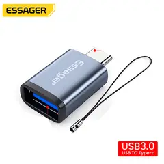 ESSAGER - Adaptador otg usb C a Usb a 3.0 essager