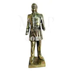MFAP BRONCERIA Y ANTIGUEDADES - Estatua de Miguel Grau en bronce 34 cm alto