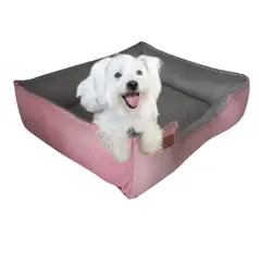GENERICO - CAMA PARA PERROS 60X50CM TALLA M ANTIALÉRGICA Y LAVABLE