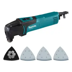 MAKITA - Multitool Oscilante MT M9800BX1 200W 22000 OPM Accesorios