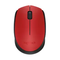 LOGITECH - M170 Mouse Wireless Usb Red 910-004941