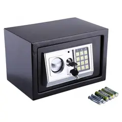 OEM - Caja Fuerte 6L de Seguridad Inteligente con Clave y Llave