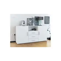 STARHOME - CENTRO DE ENTRETENIMIENTO BOLD BLANCO 55"
