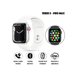 GENERICO - Smartwatch I8 Pro Max Serie 8 Blanco