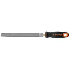 Truper - Lima Media Caña Bastarda Con Mango 8" 15318 Truper - Negro