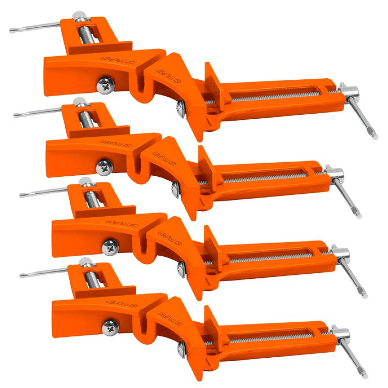 Prensa Esquinera Carpintero Pack 4 unidades Truper