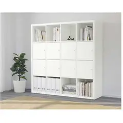 VENTITAS HOME - Librero Estante San Petersburgo Ventitas Home Blanco