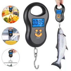 OEM - Balanza Electrónica Digital Viajero de Gancho 50 Kg Pesado Maleta
