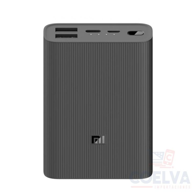 Xiaomi Power Bank 3 Ultra Compact High-Quality Portable - Negro
