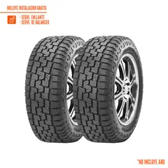 PIRELLI - Pack de 2 Llantas 245/70R17 SCORPION ALL TERRAIN PLUS 110T