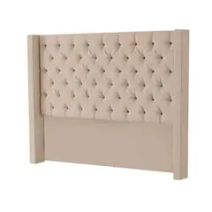 MAVISAC - Cabecera Master Rey Plaza Y Media Color Beige - Tela