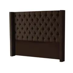 MAVISAC - Cabecera Master Rey Plaza King Color Chocolate - Ultracuero