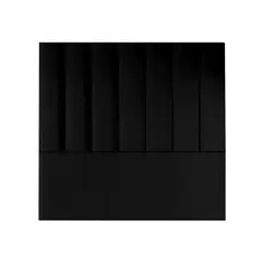 MAVISAC - Cabecera Tosco Plaza y Media Color Negro - Ultracuero