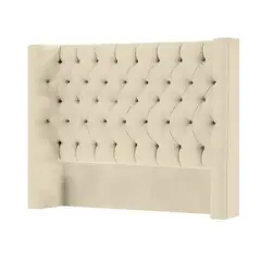 MAVISAC - Cabecera Knightsbridge Plaza King Color Marfil - Tela