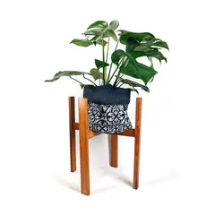 UN CUARTO VERDE - Parante de Madera UN CUARTO VERDE para Plantas y Macetas hasta 35cm