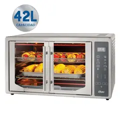 OSTER - Horno Electrico digital con freidora de aire 42L TSSTTVFDDAF