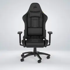 CORSAIR - SILLA GAMER TC100 RELAXED LEATHERETTE 2 COJINES RECLINA 160 °