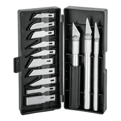PRETUL - Juego de cuchillas con 13 piezas en estuche