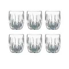 INSPIRA - Juego de 6 Mini Copitas de Shot Labrado 2.7 Oz