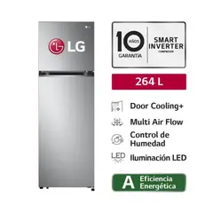 LG - Refrigeradora 264 LT No frost VT26BPY Plata