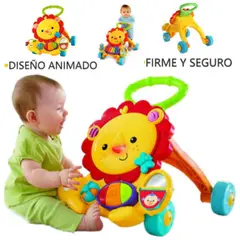 IDEAL - Andador Caminador Musical 2 en 1 LEON Multifunción