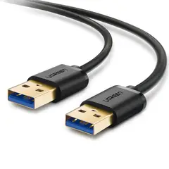 UGREEN - Cable Usb 3.0 PVC 1m Macho & Macho Disco Duro, Tv Box