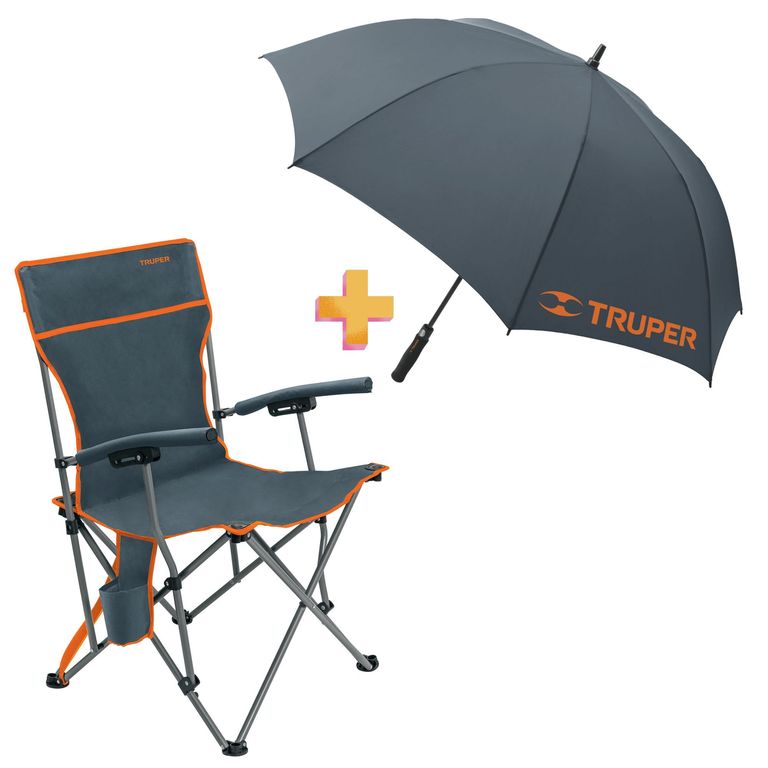 Silla de playa camping plegable Paraguas sombrilla 130cm