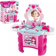 GENERICO - Tocador de niñas con accesorios y musical