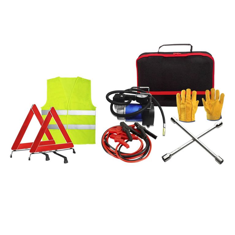 KIT DE EMERGENCIA DE VEHICULO 6 PIEZAS