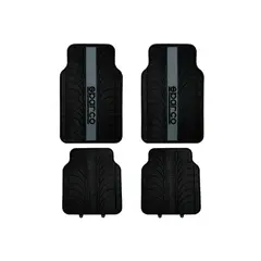 SPARCO - Piso Alfombra Auto Camioneta Gris Spc1913az