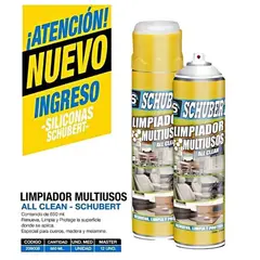 GENERICO - Limpiador Multiusos Schubert 650 Ml Espuma Limpieza Profunda