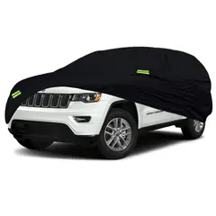 TECGO - PROTECTOR CUBIERTA COBERTOR TIPO JEEP GRAND CHEROKEE Negro