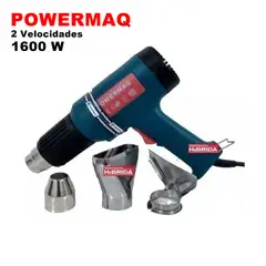 POWERMAQ - Pistola de Calor PT2101 1600W Aire Caliente