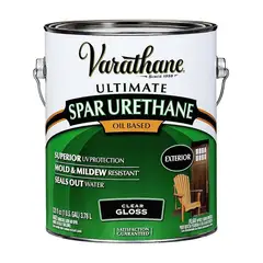 RUST OLEUM - VARATHANE SPAR URETANO EXTERIOR BRILLANTE BASE ACEITE 1 GALÓN