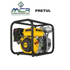 PRETUL - Motobomba autocebante 3" x 3" a gasolina 6-1/2 HP 26063