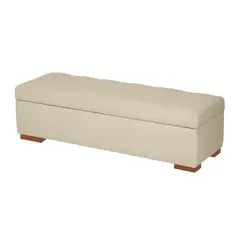 MAVISAC - Baul Ardeco Mavisac Plaza y Media Color Marfil - Ultracuero