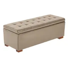 MAVISAC - Baul Couster Plaza y Media Color Beige - tela