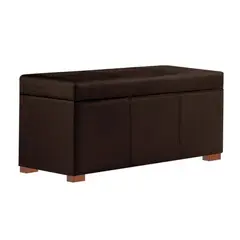 MAVISAC - Baul Baxton Plaza Queen Color Chocolate - tela