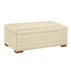 MAVISAC - Baul Darcy Plaza Queen Color Marfil - tela