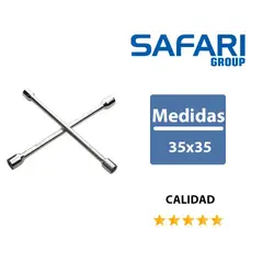 SAFARI - Llave Cruz Para Rueda