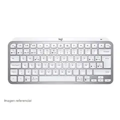 LOGITECH - Teclado Mx Keys Mini Multi-device BT Iluminado Pale Grey