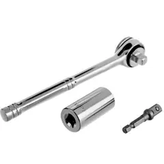 GENERICO - LLAVE DADO UNIVERSAL  CON RACHET MEDIDA 7-19MM MPT TOOLS